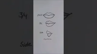 How to draw lips 💋 #art #artwork #draw #drawing #sketch #cartoon #anime #lips