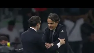 Simone Inzaghi fighting in the UCL FINAL!