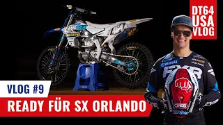 Nique Thury USA Vlog #9 - AMA SX Orlando steht vor der Tür,  Racebike Vorstellung und erster Test