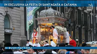 Di Buon Mattino (Tv2000) - In esclusiva la festa di Sant'Agata a Catania