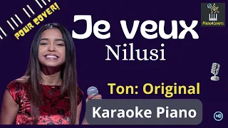 Nilusi - Je Veux Piano Karaoke