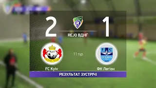 FC Kyiv 2-1 ФК Легіон (B) Чемпіонат з футзалу на траві R-CUP #STOPTHEWAR в м. Києві