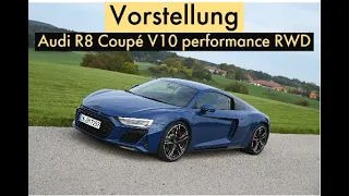 Audi R8 Coupé V10 performance RWD - Sportwagen mit Heckantrieb - V10 - 5,2-Liter FSI -Saugmotor