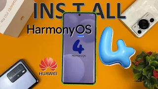 How to install HarmonyOS 4 on Huawei P50 Pro Global Version