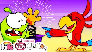 Best of Om Nom Stories S13 Ep1: Super-Noms - Parrot Prank | Cartoons for Children by HooplaKidz TV