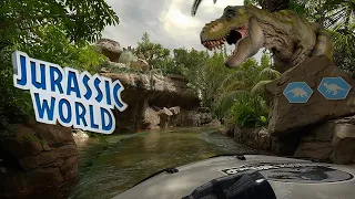 POV: Jurassic World The Ride at Universal Studios Hollywood