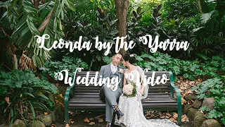 Mary & Jeff Melbourne Wedding Videography @ Leonda By The Yarra