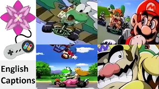 The three beautifully animated Japanese Mario Kart commercials