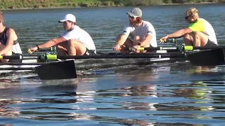 NZ M8+ Relaxed rowing