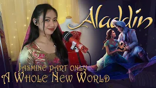 A Whole New World | Jasmine Part Only Instrumental | Aladdin | Disney | Karaoke