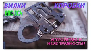 Вилки коробки EDC DC4. Устройство и неполадки #EDC #роботEDC