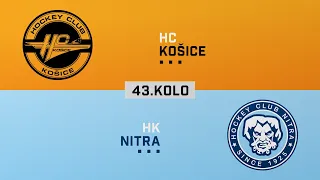 43.kolo HC Košice - HK Nitra HIGHLIGHTS