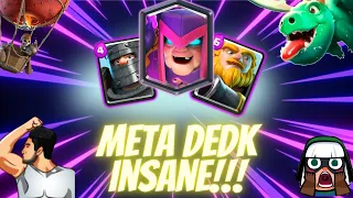 NUOVO DECK META!!! GIGANTE ROYALE PIU' STREGA MADRE!!! INSANE DECK [CLASH ROYALE ITA]