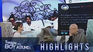 TWBA: Erich shares how Kris Aquino took care of her when she got sick