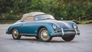 Auctions America - 1957 Porsche 356A 1600 Speedster - Barnfind