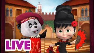 🔴 LIVE STREAM 🎬 Masha and the Bear 🤸🙃 No Time to Get Bored 🤭