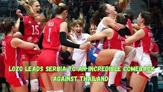 🇷🇸SERBIA VS THAILAND🇹🇭// VNL 2023 WOMEN'S//SpotSportNews