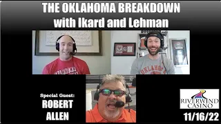 Bedlam Preview w/ Robert Allen + Week 12 CFB Previews & Ws/Ls: Taylor Heinicke, UNC & Tennessee