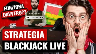 Strategia Blackjack Fondamentale Live: 55€ in 5 minuti! 😮 Ma funziona davvero?