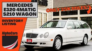 Timeless Luxury: 2000 Mercedes E320 4Matic S210 Wagon Comprehensive Overview