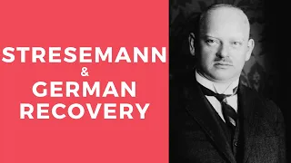 Stresemann and German Recovery