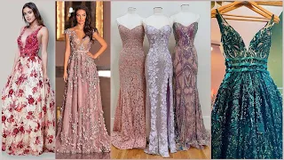 Mother of the bride dresses 2023 New Designs Full Embroidery | Best Long Prom Dresses Wear Fashion