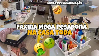 FAXINA COMPLETA NA CASA TODA🏡 8 horas de Faxina CANSEI 🥵 ROTINA DE DONA CASA - DECOREI O LAR 💖✨🏡