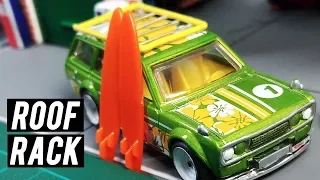 Roof Rack, Wheels & Details Hot Wheels Datsun Wagon 510 Mystery - JDM Fest | Episode 4