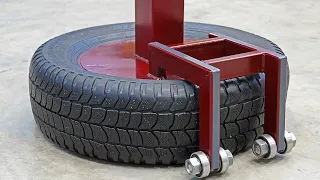 A decent idea from an old tire!