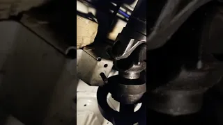 2005 BMW X3 clicking noise during initial acceleration - bad drive shaft center mount