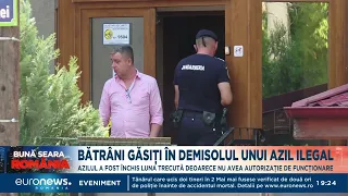 Zeci de bătrâni, cazați la subsol pe saltele improvizate într-un azil din București