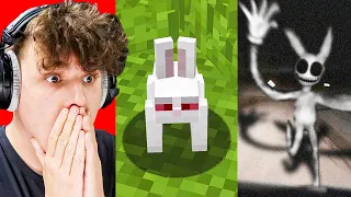 NAWIEDZONE MOBY z MINECRAFT WIDZIANE w PRAWDZIWYM ŻYCIU 😳!!!