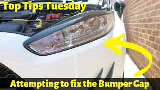 Bumper Gaps be gone! - Top Tips Tuesday - Fiesta ST180