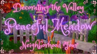 Peaceful Meadow Neighborhood TOUR: Disney Dreamlight Valley