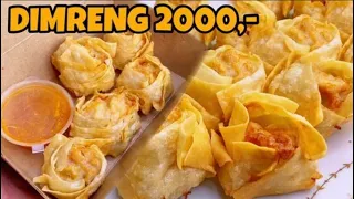 ORDERAN MEMBLUDAK GARA-GARA JUALAN INI‼️RESEP DIMSUM GORENG 2000AN! STOK FROZEN BISA GORENG/KUKUS!