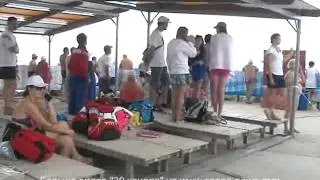 начало Чемпионата России по плаванию на открытой воде 21 06 13