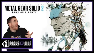 Level Up Plays! MGS Saga (Metal Gear Solid 2: Sons of Liberty)