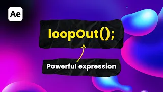 ⚡Power Of loopOut() Expression In After Effects - After Effects Expressions Tutorial