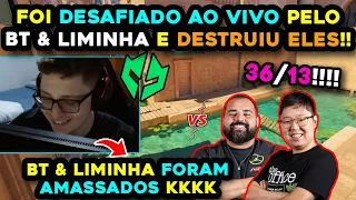 🔥🔥 NOWAY FOI *DESAFIADO* POR LIMINHA & BT AO VIVO NA GC E MOSTROU QUEM MANDA!