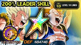 200% LEADER SKILL! 100% TRANSFORMING SSJ3 GOTENKS LEVEL 10 LINKS! Dragon Ball Z Dokkan Battle