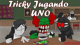 Tricky Jugando UNO  / Madness Combat Fandub en Español / G4Comics j