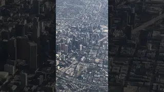 Flying Over Downtown LA #shorts