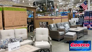 COSTCO SHOP WITH ME PATIO FURNITURE CAMPING ITEMS KITCHENWARE COOKWARE SHOPPING STORE WALK THROUGH