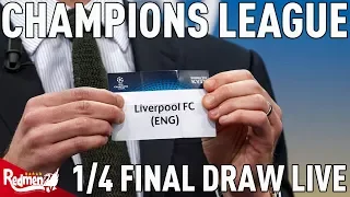 Liverpool v Man City! | Champions League Quarter Finals Draw Reaction LIVE