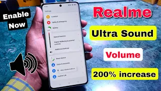 Realme Ultra Volume Mode Enable | Realme Sound Ultra Volume | How to Enable Ultra Volume in Realme