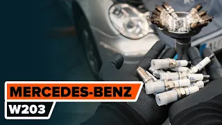 Kā nomainīt aizdedzes sveces MERCEDES-BENZ W203 C-Klase [AUTODOC VIDEOPAMĀCĪBA]