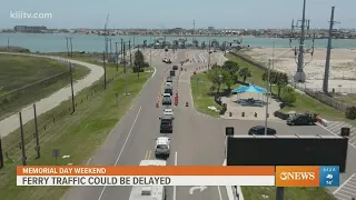 TxDOT expects ferry traffic delays this Memorial Day weekend