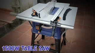 1500W Table Saw for Woodworking DIY at home