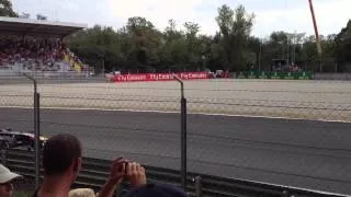 Monza f1 formula one 2013 first lap