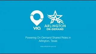 Powering On-Demand Shared Rides in Arlington Texas